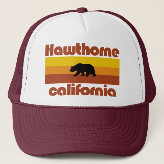 Hawthorne, Kalifornien Truckerkappe (Vorderseite)