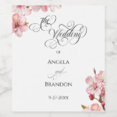 Hawthorne Kalligrafie  Weinetikett (Einzelnes Label)