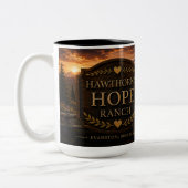 Hawthorn's Hope Ranch Kaffeetasse (Links)