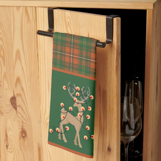 Hay Ancient Original Tartan Christmas Geschirrtuch (Drittel gefaltet)