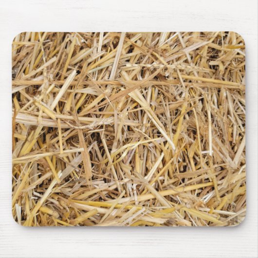 Hay Bale Background Mousepad (Vorne)