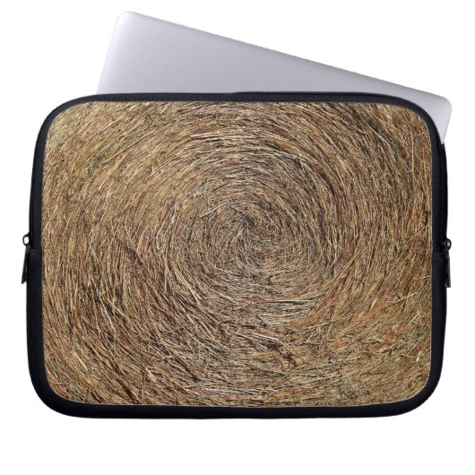 Hay Bale Laptop Sleeve (Vorderseite)