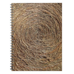 Hay Bale Notebook Notizblock
