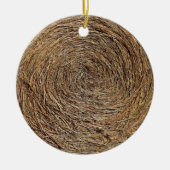 Hay Bale Ornament (Vorne)