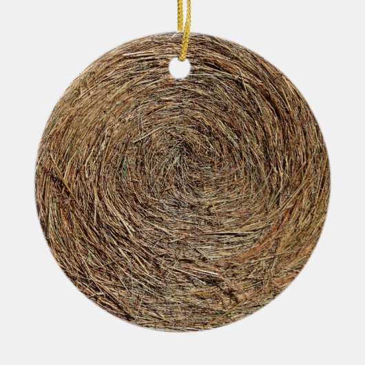 Hay Bale Ornament (Vorne)