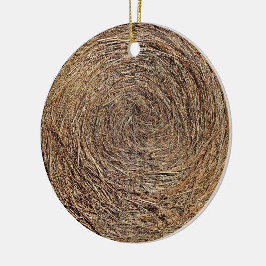 Hay Bale Ornament (Links)