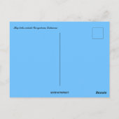 Hay Bales außerhalb von Georgetown Delaware Postkarte (Rückseite)