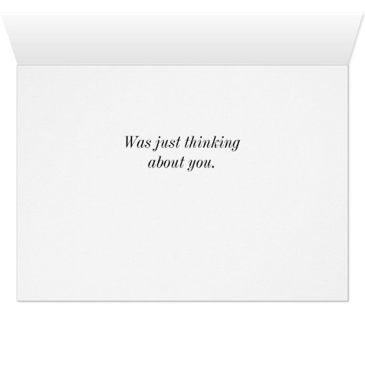 Hay Bales im Nebel denken Sie an Ihre Karte (Innenansicht Horizontal (Unten))