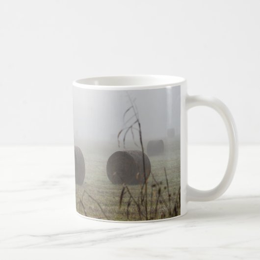 Hay Bales in der Nebelkaffee-Tasse Kaffeetasse (Rechts)