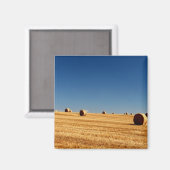 Hay Bales Magnet (Vorderseite/Rückseite)
