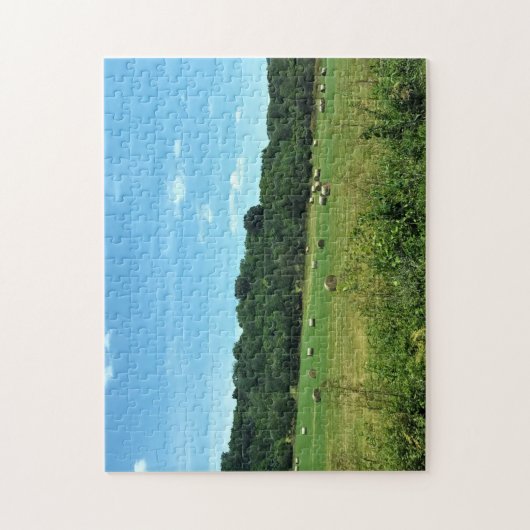 Hay Bales, Wytheville, Virginia Puzzle (Vertikal)