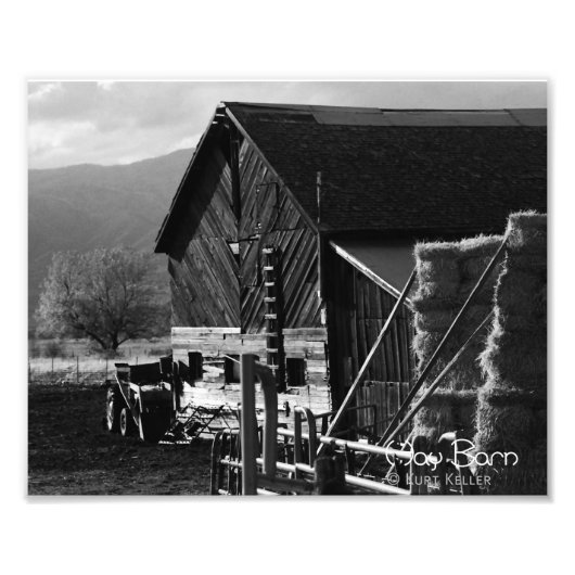 Hay Barn Fotodruck (Vorne)