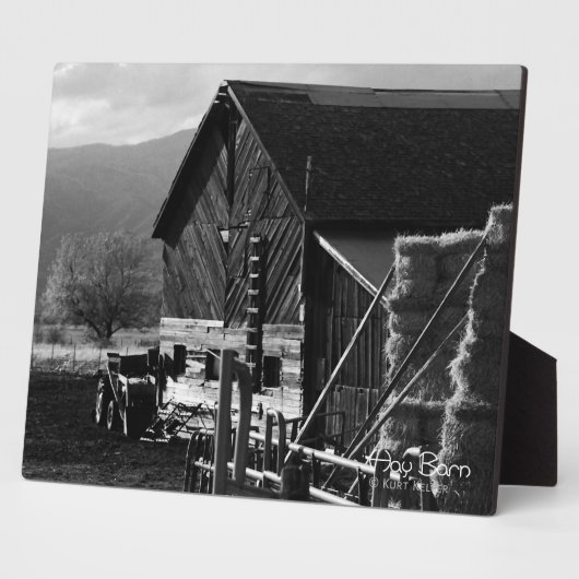 Hay Barn Fotoplatte (Seite)