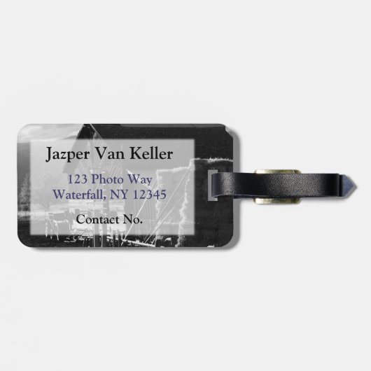 Hay Barn Gepäckanhänger (Rückseite horizontal)