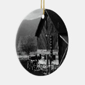 Hay Barn Keramikornament (Rechts)