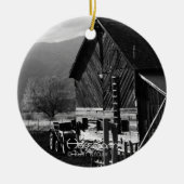 Hay Barn Keramikornament (Vorne)