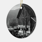 Hay Barn Keramikornament (Links)