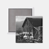 Hay Barn Magnet (Vorderseite/Rückseite)