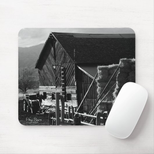 Hay Barn Mousepad (Mit Mouse)