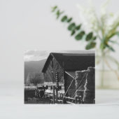 Hay Barn Postcard Postkarte (Stehend Vorderseite)