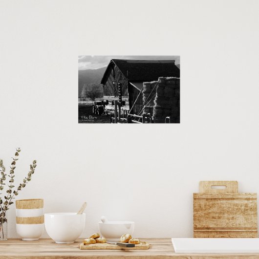 Hay Barn Poster (Küche)