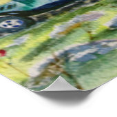 Hay Barn Print Poster (Ecke)