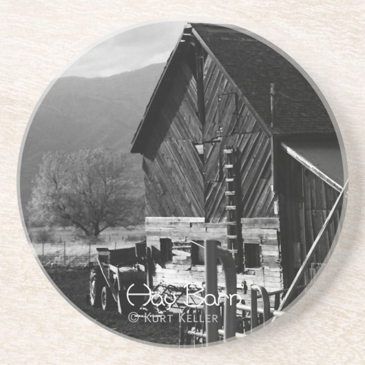 Hay Barn Sandstein Untersetzer (Vorne)