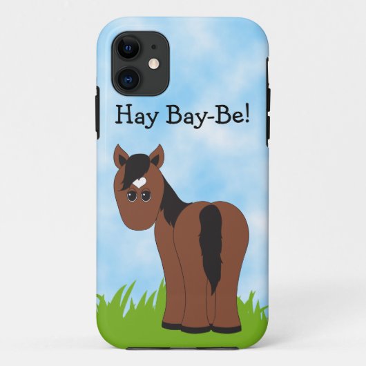 Hay Bay-Be Pferd iPhone 5 Fall Case-Mate iPhone Hülle (Rückseite)