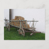 Hay Cart Postkarte (Vorderseite)