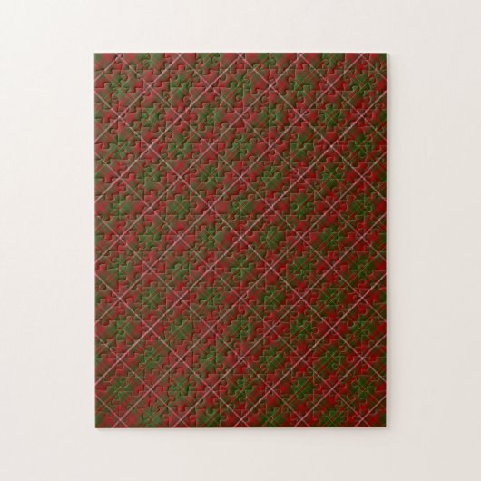 Hay Clan Tartan Pläd Pattern Puzzle (Vertikal)