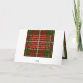 Hay Clans neues Slains Castle Note Weihnachtskarte (Rückseite)