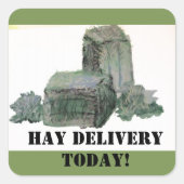 Hay Delivery Sticker (Vorderseite)