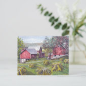Hay Farm Bundles - Postkarte (Stehend Vorderseite)