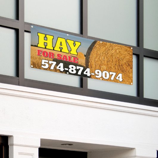 Hay for Sale Custom Banner (Äußeres Gebäude)