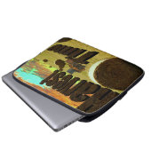 Hay Harvesting Time Logo und Theme, Laptopschutzhülle (Vorne Knopf)