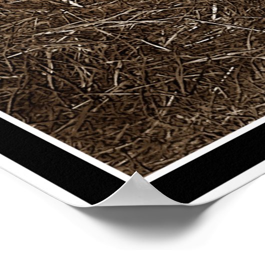 Hay & Pitchfork Poster (Ecke)