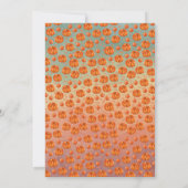 Hay Pumpkin Fall Birthday Party Invitation Einladung (Rückseite)