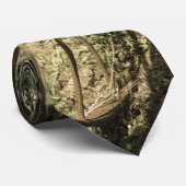 Hay Rake Wheel Aged Neck Tie Krawatte (Gerollt)