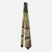Hay Rake Wheel Aged Neck Tie Krawatte (Rückseite)