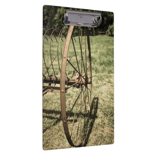 Hay Rake Wheels Klemmbrett (Rechts)