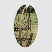 Hay Rake Wheels Ornament (Vorderseite)