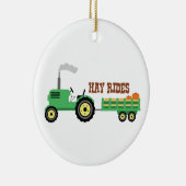 Hay Rides Keramik Ornament (Rechts)
