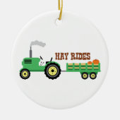Hay Rides Keramik Ornament (Vorne)