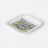 Hay Run Pappteller (Gewinkelt)