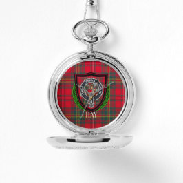 Hay Scottish Clan Tartan & Crest Armbanduhr