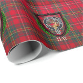 Hay Scottish Clan Tartan & Crest Geschenkpapier (Rolleneckpunkt)