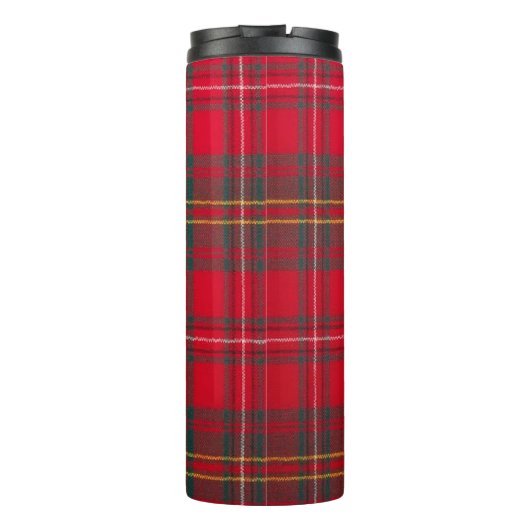 Hay Scottish Clan Tartan & Crest Thermosbecher (Rückseite)