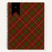 Hay Scottish Clan Tartan Kariert Pattern Notizblock (Vorderseite)