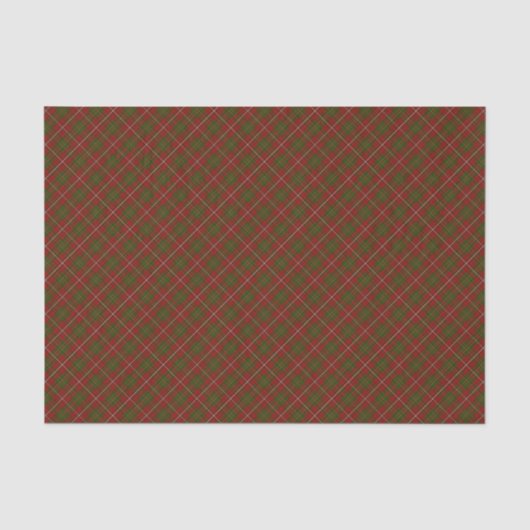Hay Scottish Clan Tartan Kariert Pattern Seidenpapier (Vorderseite)