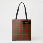Hay Scottish Clan Tartan Kariert Pattern Tasche (Vorderseite)